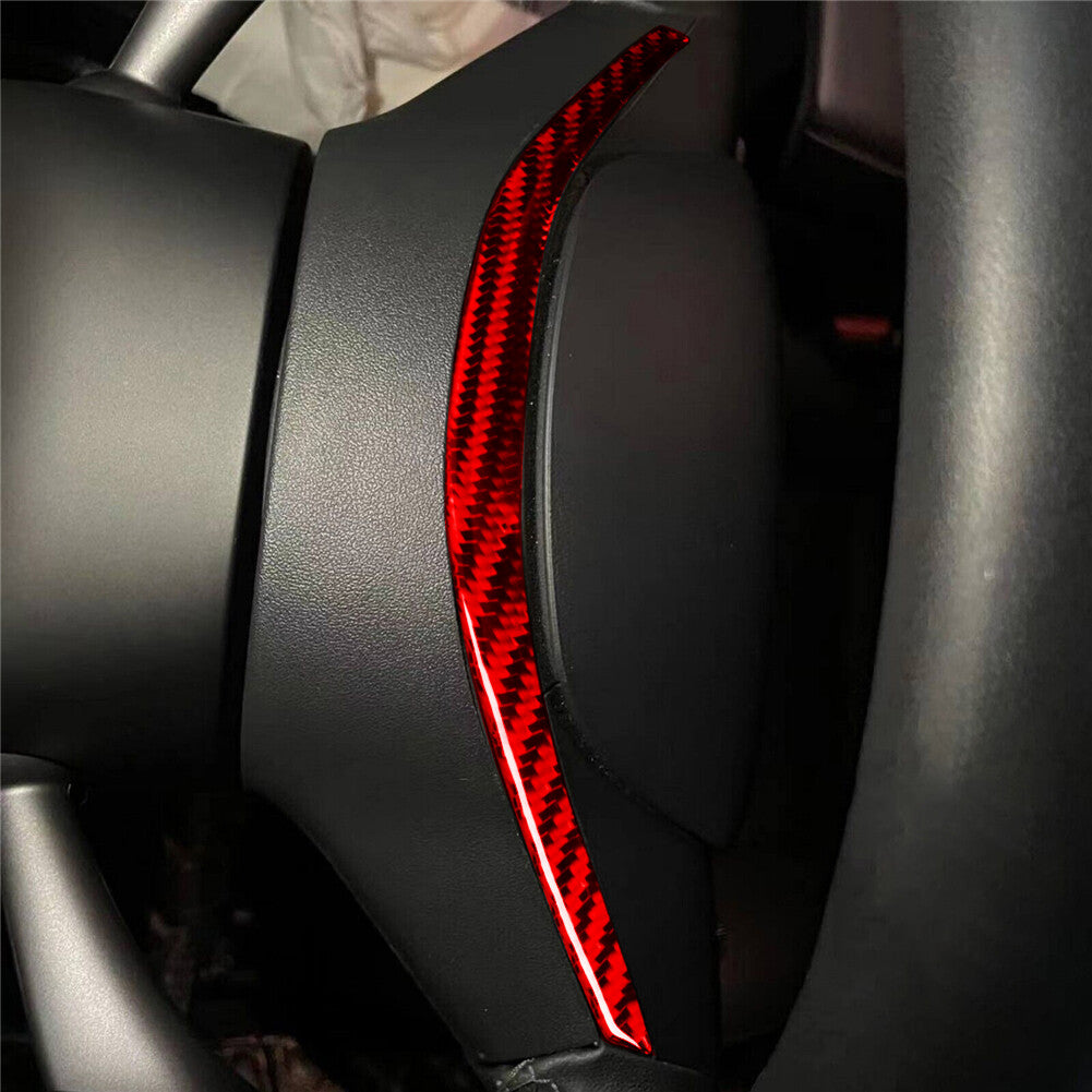 5 for Camry 2018 - 2023 Red Aluminum Console Shift Switch Button Trim- v