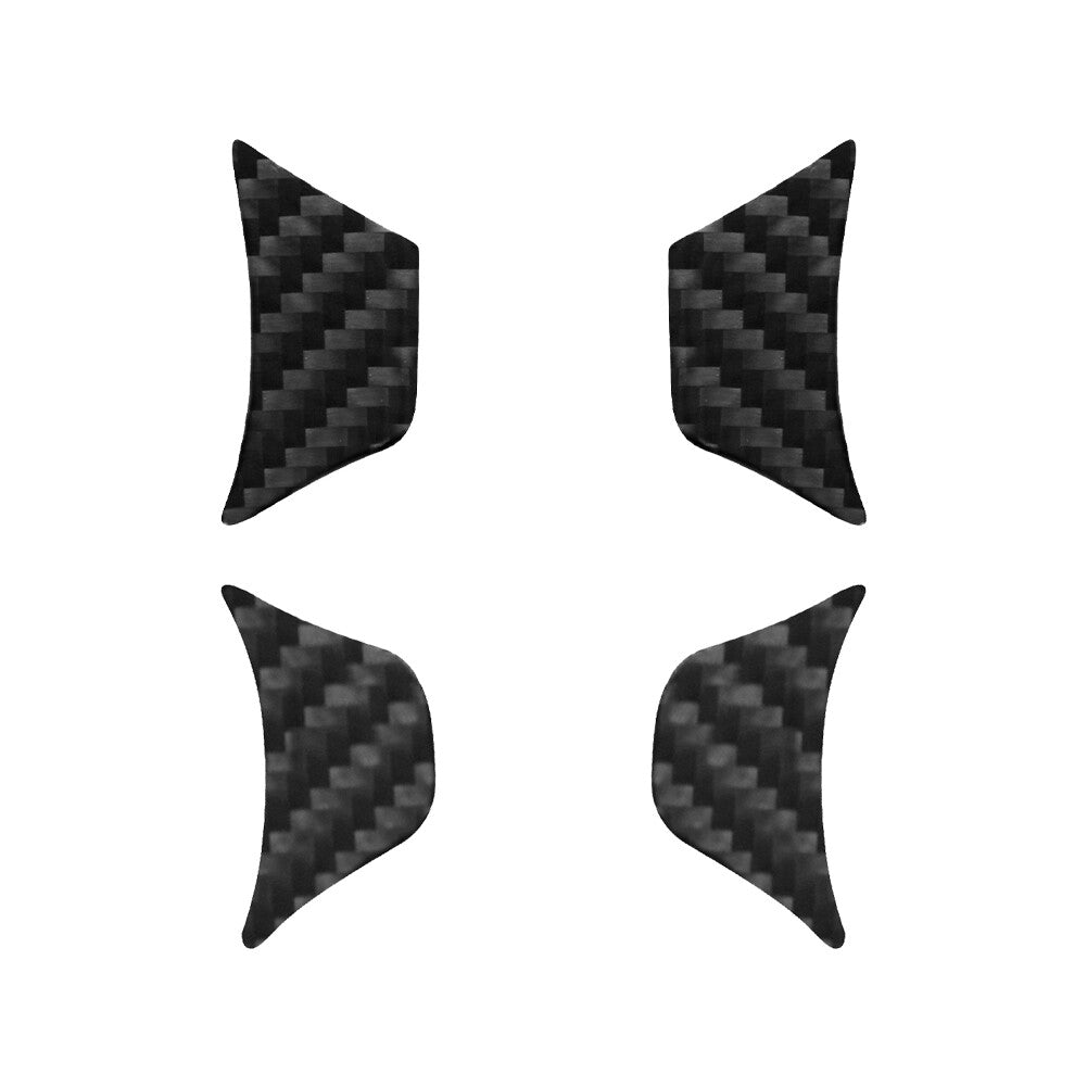 Red Interior Carbon Fiber Center Armrest Below Trim Cover for Camry 12-14 v