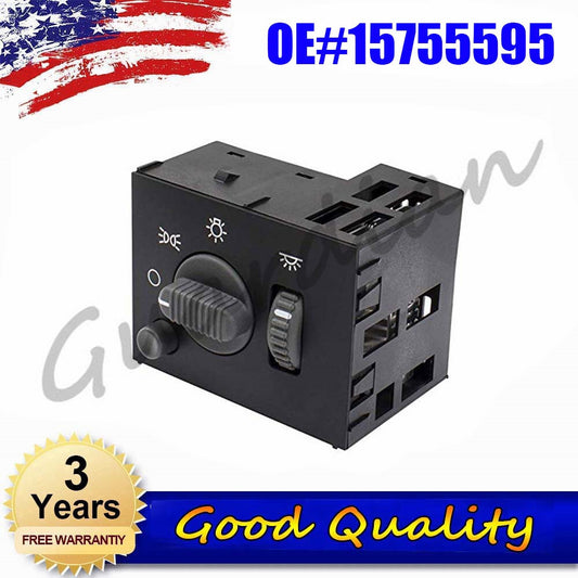 Headlight Dimmer Switch 15755595 for GMC for Yukon for GMC for Sierra 1500 2500 for Chevrolet