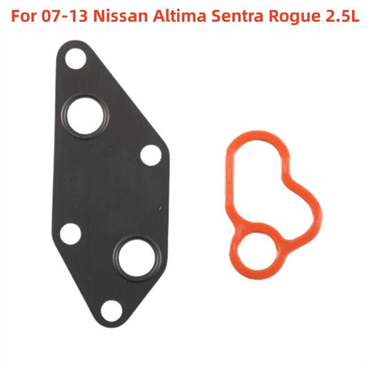 Oil Cooler Gasket Set With Oring Seal For 07-13 for Nissan for Altima Sentra Rogue 2.5L Q