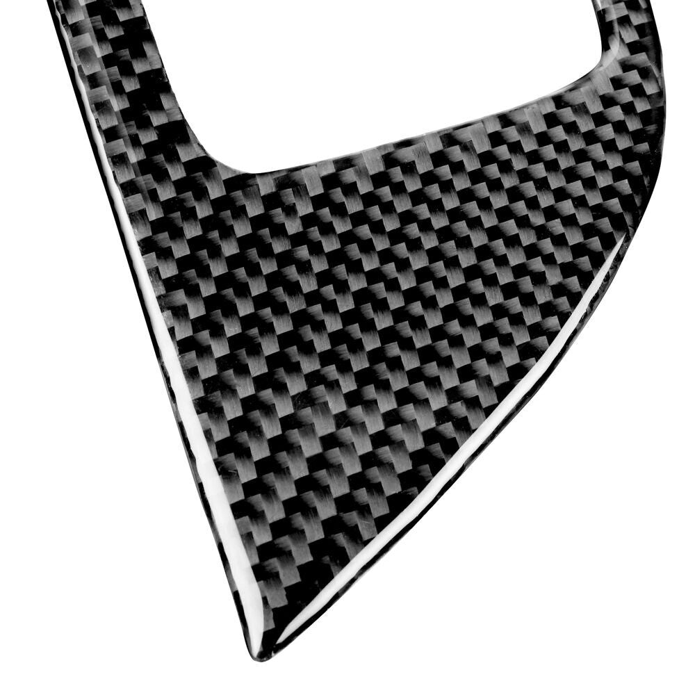 2x Carbon Fiber Door Handle Panel Cover Trim For Lancer 2008-2015 New n