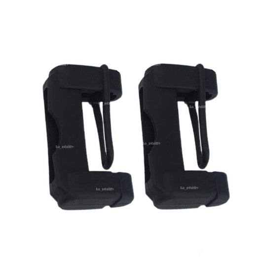 2 Car for Seat Belt Buckle Clip Silicone Anti-Scratch Cover Safety Accessories Black Q