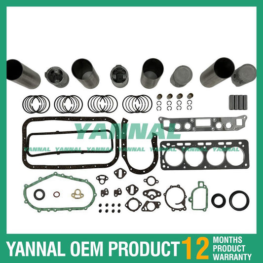 4-piece overhaul kit with washers for Nissan H20 TT TCM FG 25 N 5 T forklift engines