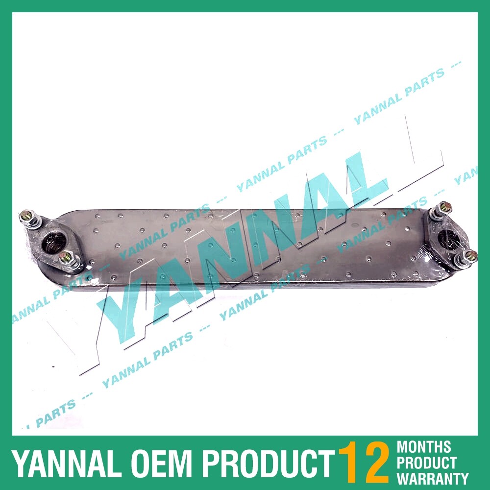 6HK1 Oil Cooler Core 8-973341000 - Suitable for Isuzu engine parts.