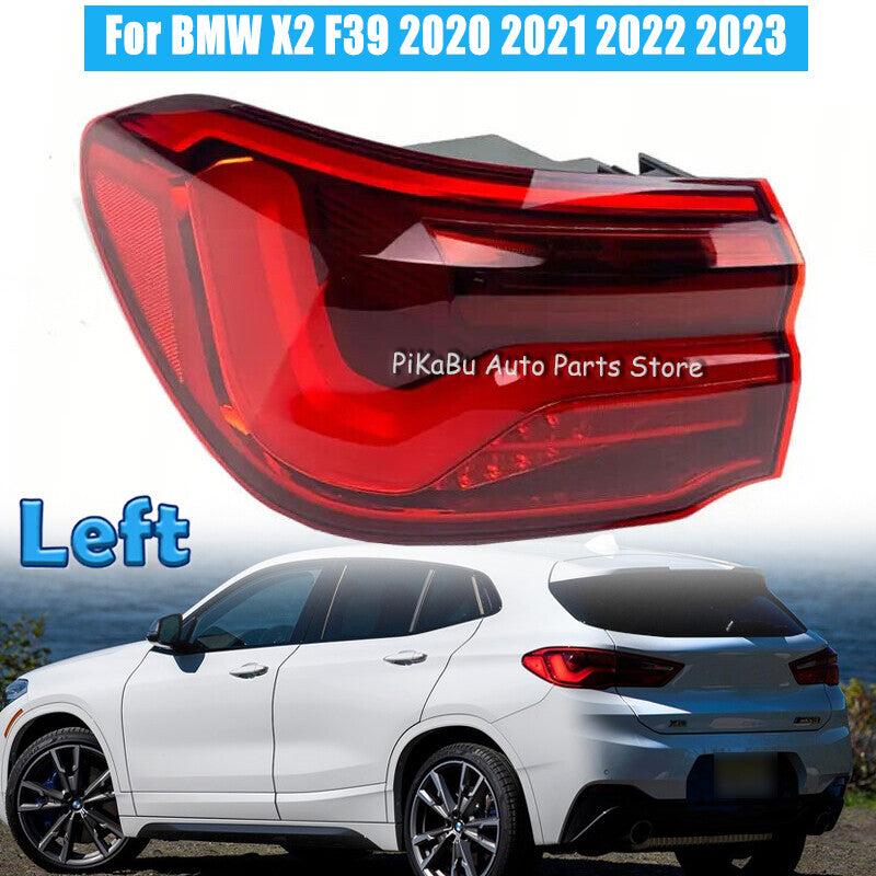 Left Side LED Tail Light Rear Brake Stop Lamp for BMW X2 F39 2020-2023