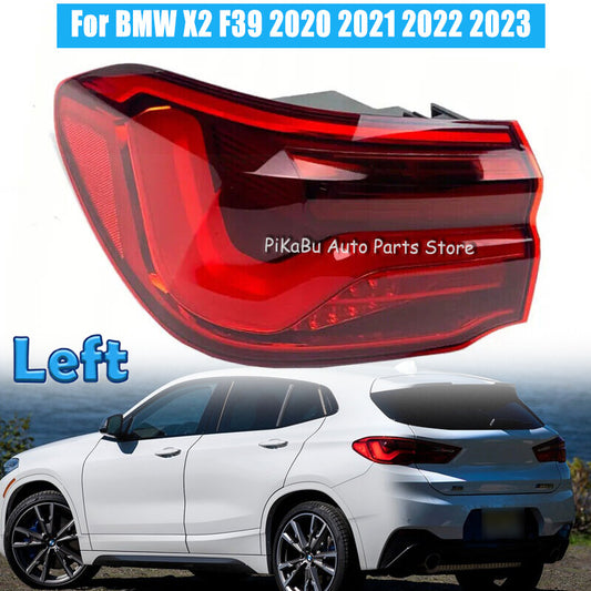 Left Side LED Tail Light Rear Brake Stop Lamp for BMW X2 F39 2020-2023