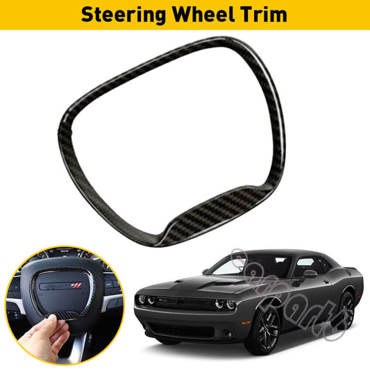 Steering Wheel Trim Cover for Dodge Durango Accessories for Challenger Charger 2015+