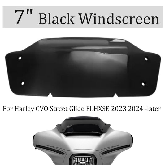 7-inch tinted windshield suitable for Harley CVO Street Glide FLHXSE 2023/2024-up. n