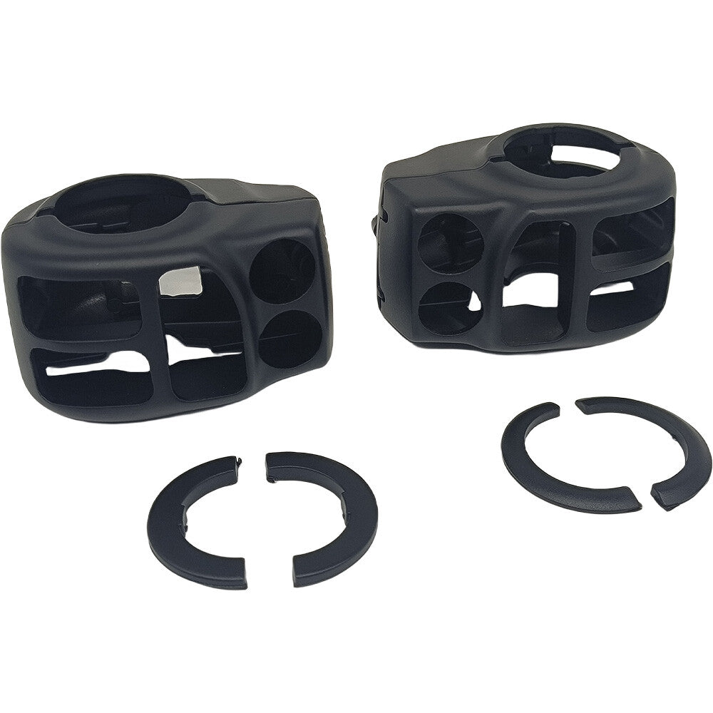 Black handheld control switch housing protective kit for Harley Touring Trike 2014 - 2022 - n