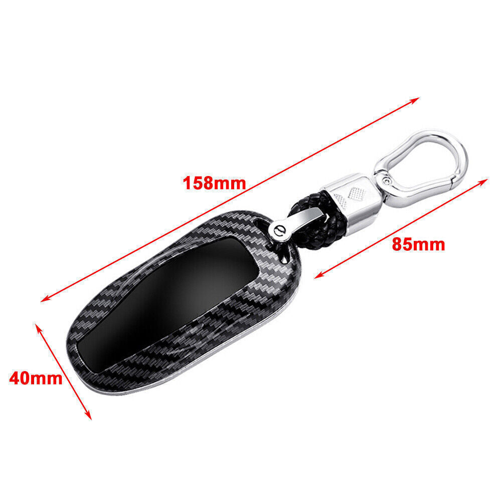Car for Smart Key Fob Case Cover Accessories Black for Tesla for Model S 2012-2019 2018