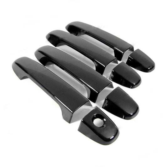 For 18 19 20 21 22 23 for Subaru Crosstrek Glossy Black Side Door Handle Cover Trim
