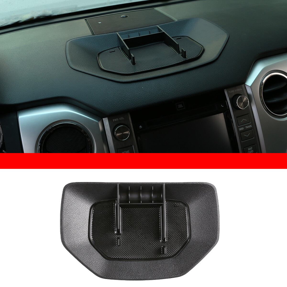 Phone holder holder console dashboard storage box tray suitable for Tendera 14-21- n