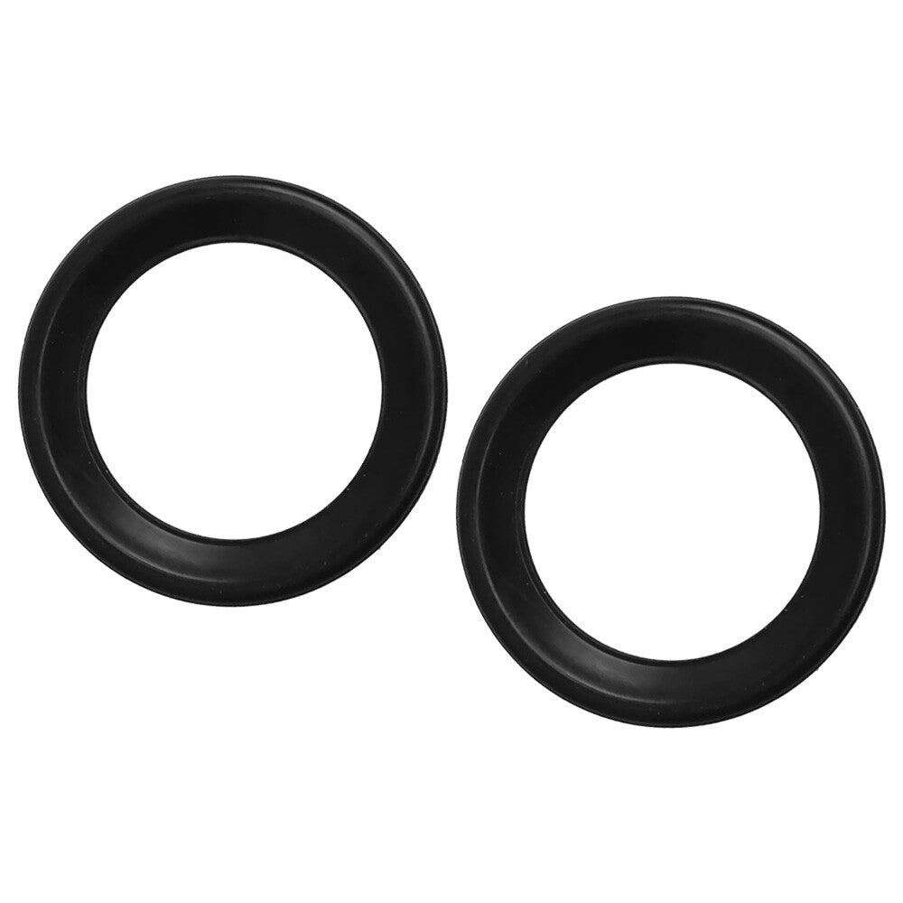 Pack of 2 Engine Valve Cover Spark Plug Tube Gaskets Black For Escape Taurus Q