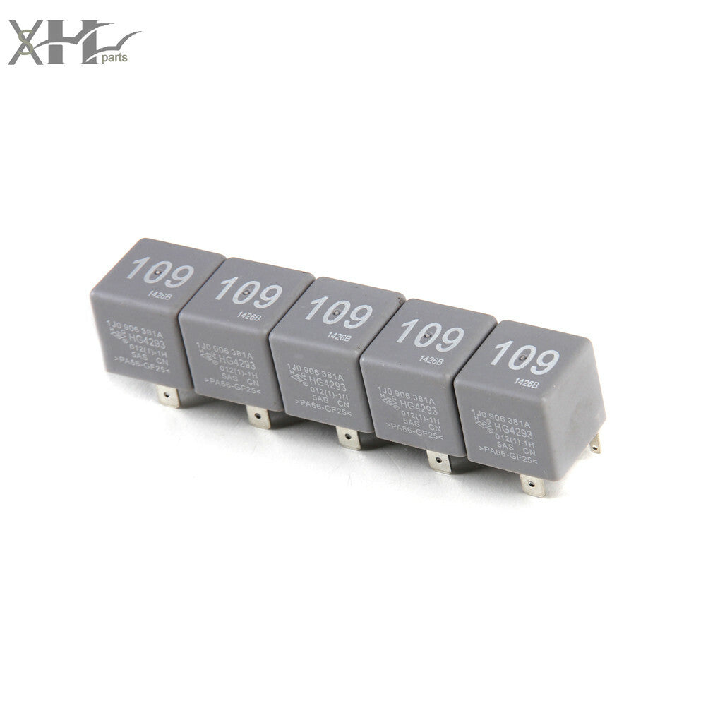 5pcs Fuel Pump Relay 109 1J0906381A 357906381A for VW for Jetta for Golf for Passat TDI