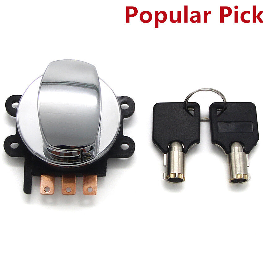 for Harley-Davidson Ignition Key Switch Lock Set CLASSIC FLHR FLHRI FLHRCI ROAD Q