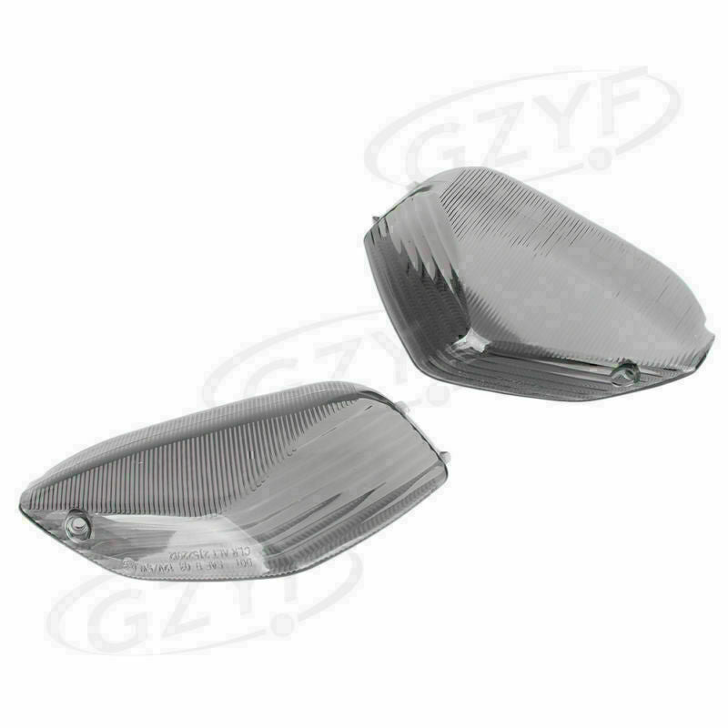 Rear Smoke Turn Signals Indicator Blinker Lens for Kawasaki ZX14R 2006-07