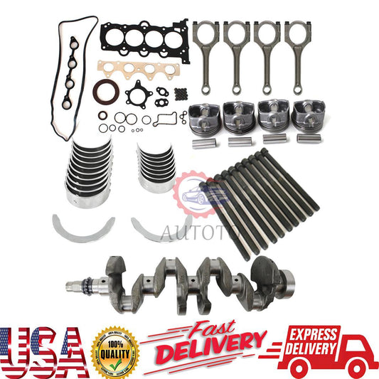 G4FD Engine Overhaul Rebuild Kit Piston  Rings Crankshaft Bearing for Hyundai