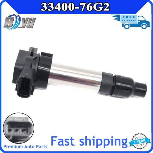 One pack of brand new 33400-76G2 ignition coils, 099700-095, suitable for Suzuki Alto motorcycles. v