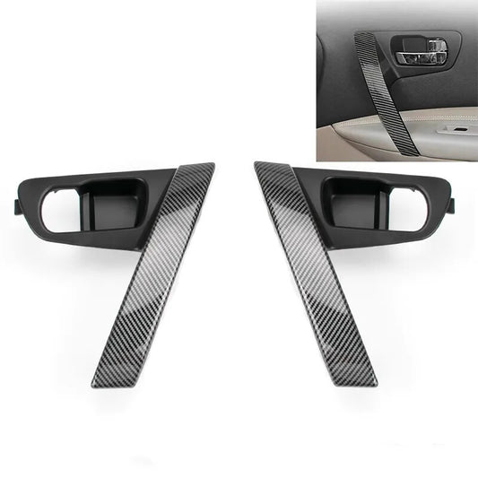 Carbon fiber Inner door handle cover For QASHQAI J10 2007-2015 v