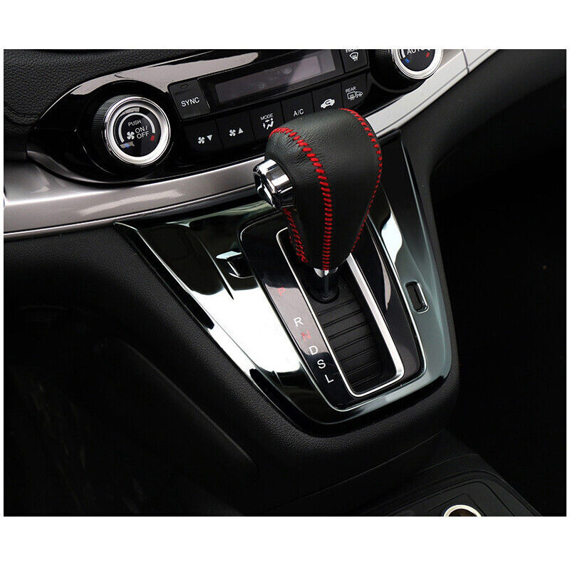 for Honda CRV CR-V 2017-2021 ABS Carbon Fiber Look Steering Wheel Cover Trim v