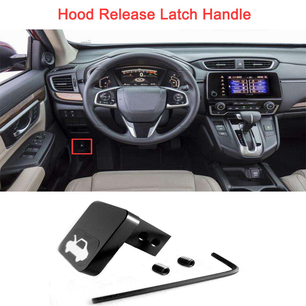 Aluminum Hood Latch Release Pull Handle Cable Repair Kit Fit for Honda for Civic CRV 96