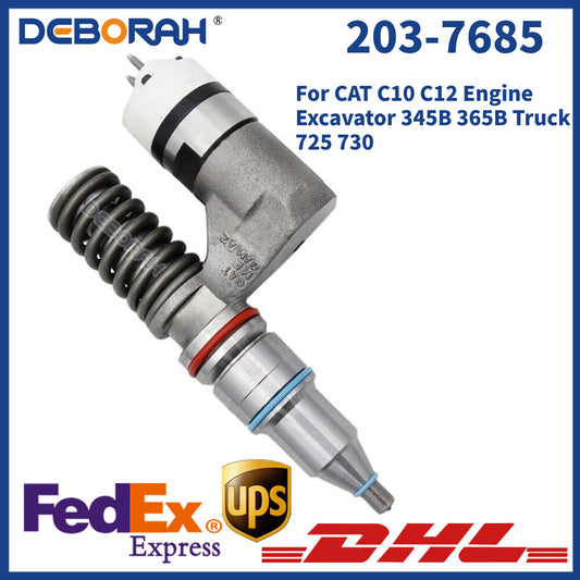 New 203-7685 10R-1268 FUEL INJECTOR FOR CATERPILLAR C-10 C-12 ENGINE 2037685