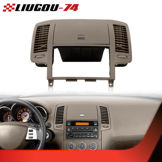 Suitable for 05-06 for Nissan Altima brown storage Cubby Center Dash radio cover AC vent