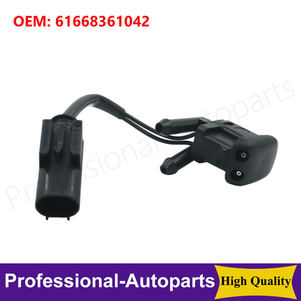 Windshield Washer Nozzle Heated Dual Inlet Squirter Jet for BMW E39 5-Series Q