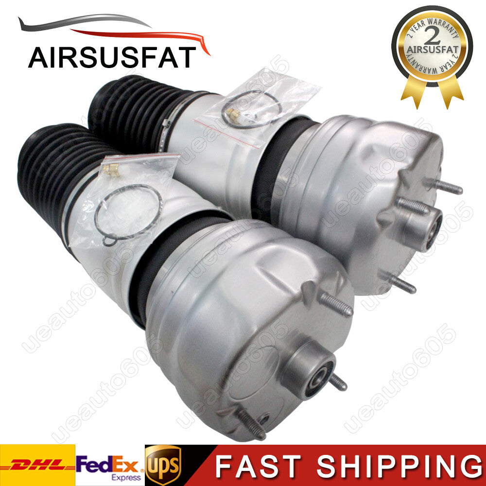 PAIR for PORSCHE 970 for PANAMERA FRONT LEFT RIGHT AIR SUSPENSION SPRING W/O SENSOR