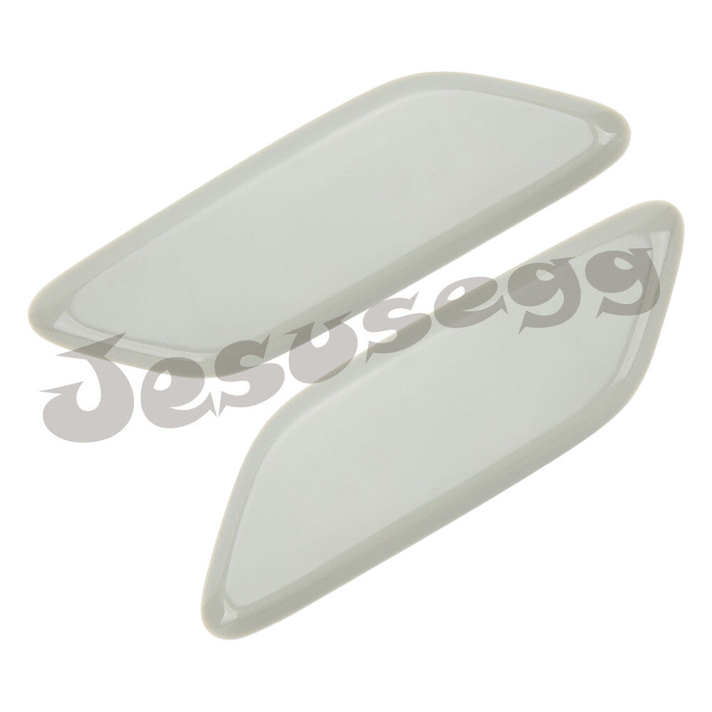 Pair Left Right Headlight Washer Jet Cover Cap for Honda for CR-V MK3 2010-2012