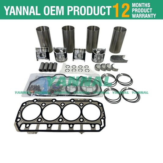 4TNV94FHT Overhaul and Rebuild Kit for Industrial Engine 4TNV94FHT-NK Repair