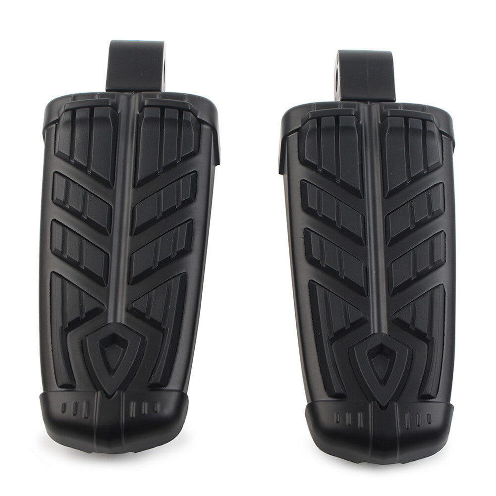 2PCS Rear Footrests Foot Pegs Pedals Set for Honda VTX 1800 2002-2008 Black Bike