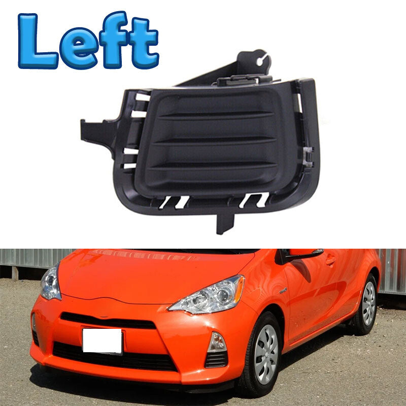 Driver Side Front Bumper Fog Light Cover For 2012-2014 for Toyota Prius C