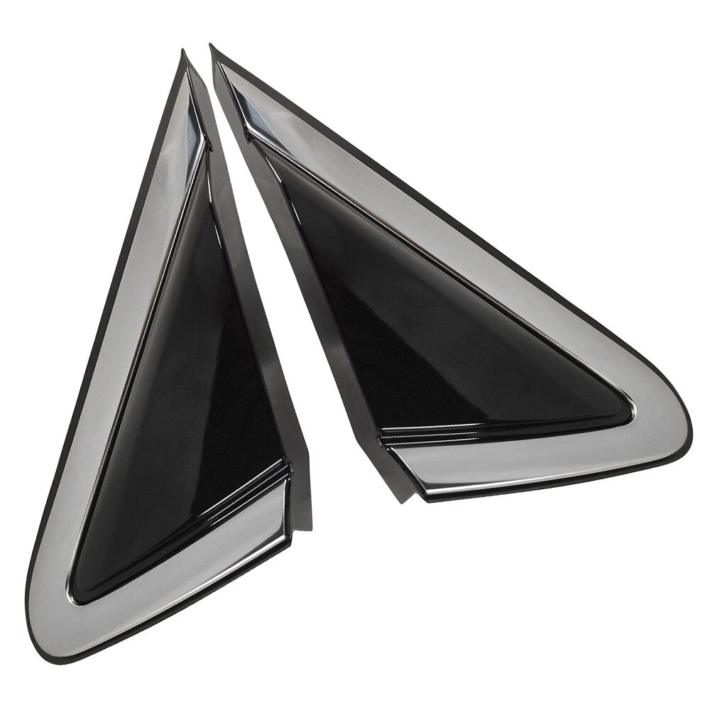 2PCS Mirror Corner Triangle Molding Fender Fits for Nissan Murano 2015-2018 RH  LH