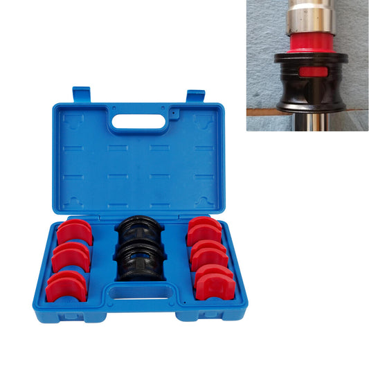 1 Set Fork Seal Driver Tool Kit 35mm-50mm Set For Motorcycle Bike Universal Blue Q
