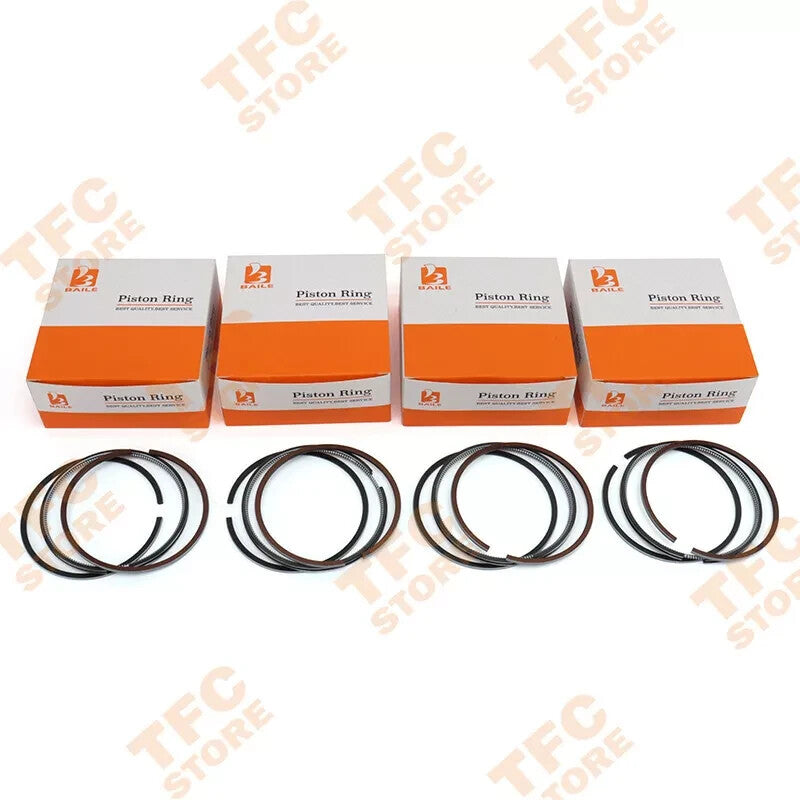 New 4 Set STD Piston Ring for Mitsubishi S4E2 Engine 34417-09012 98mm3HK+2+5