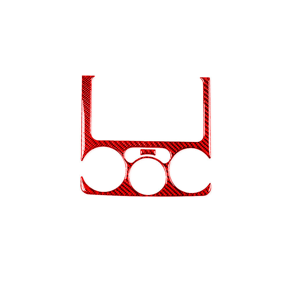 for 2016 - 2021 for Honda for Civic 10th ABS Red Center Console Dash Panel Trim 3 pcs- v