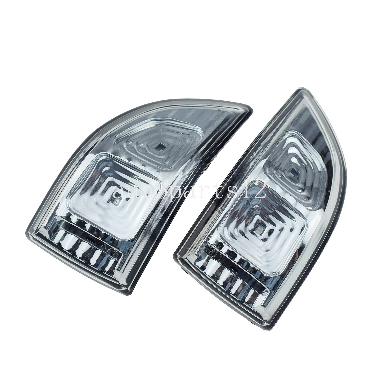 Left and right mirror turn signal lights one pair for for Kia Sedona 2010 - 2014- v