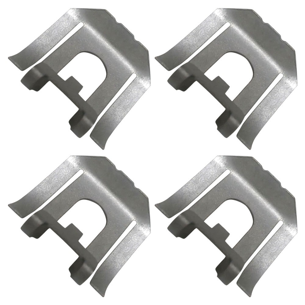 4pcs Fuel Line Retainer Clips Metal Silver Fits for Chrysler 1997-2021 Q
