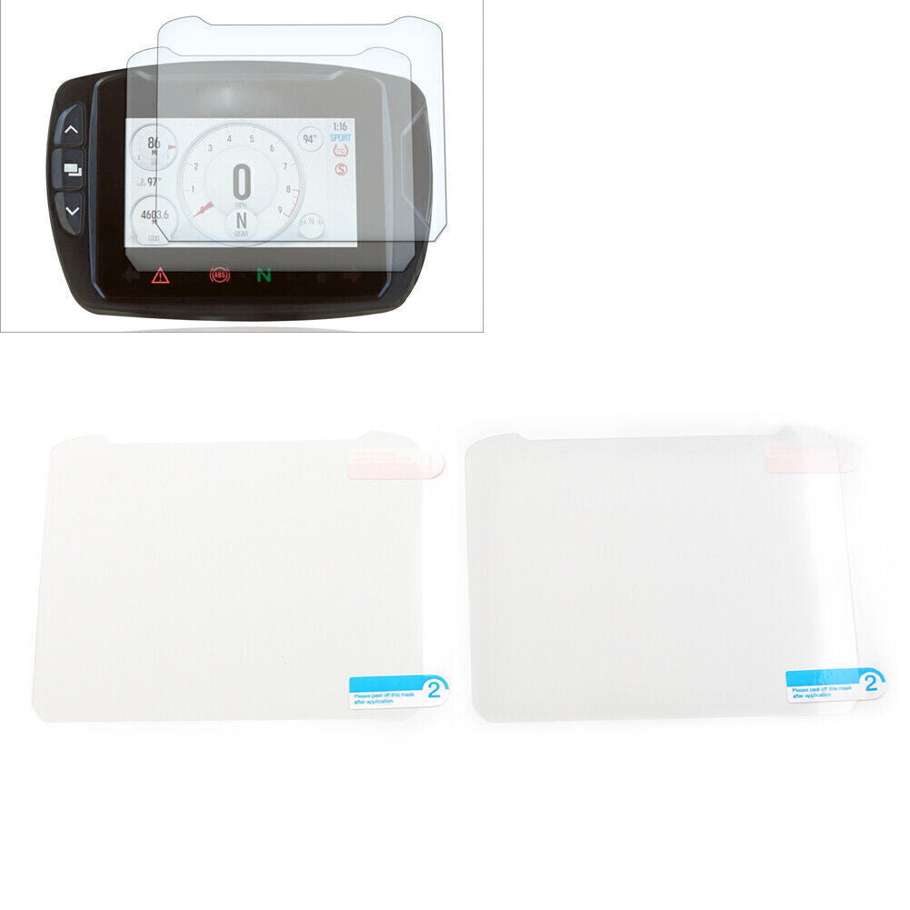 Transparent speedometer protective film for display screen protector suitable for India FTR 1200- n