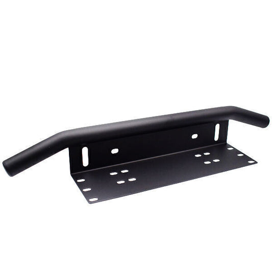 1-Piece Car Off-Road SUV Bumper License Plate Mounting Bracket with LED Fog Lights Suitable for All-Terrain Vehicles n