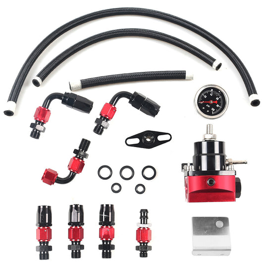 Fuel pressure regulator oil 100psi, specification AN6, accessory end 6AN, fuel hose, fuel line