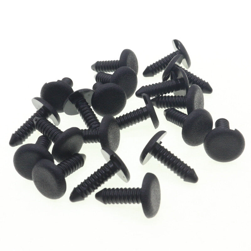 10-Pack White Nylon Interior Trim Panel Molding Clip Holder for Mass Market Applications