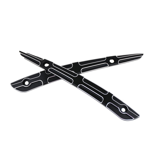 2x Windshield Windscreen Split Side Trims Fits for Harley Road Glide 2015-2023