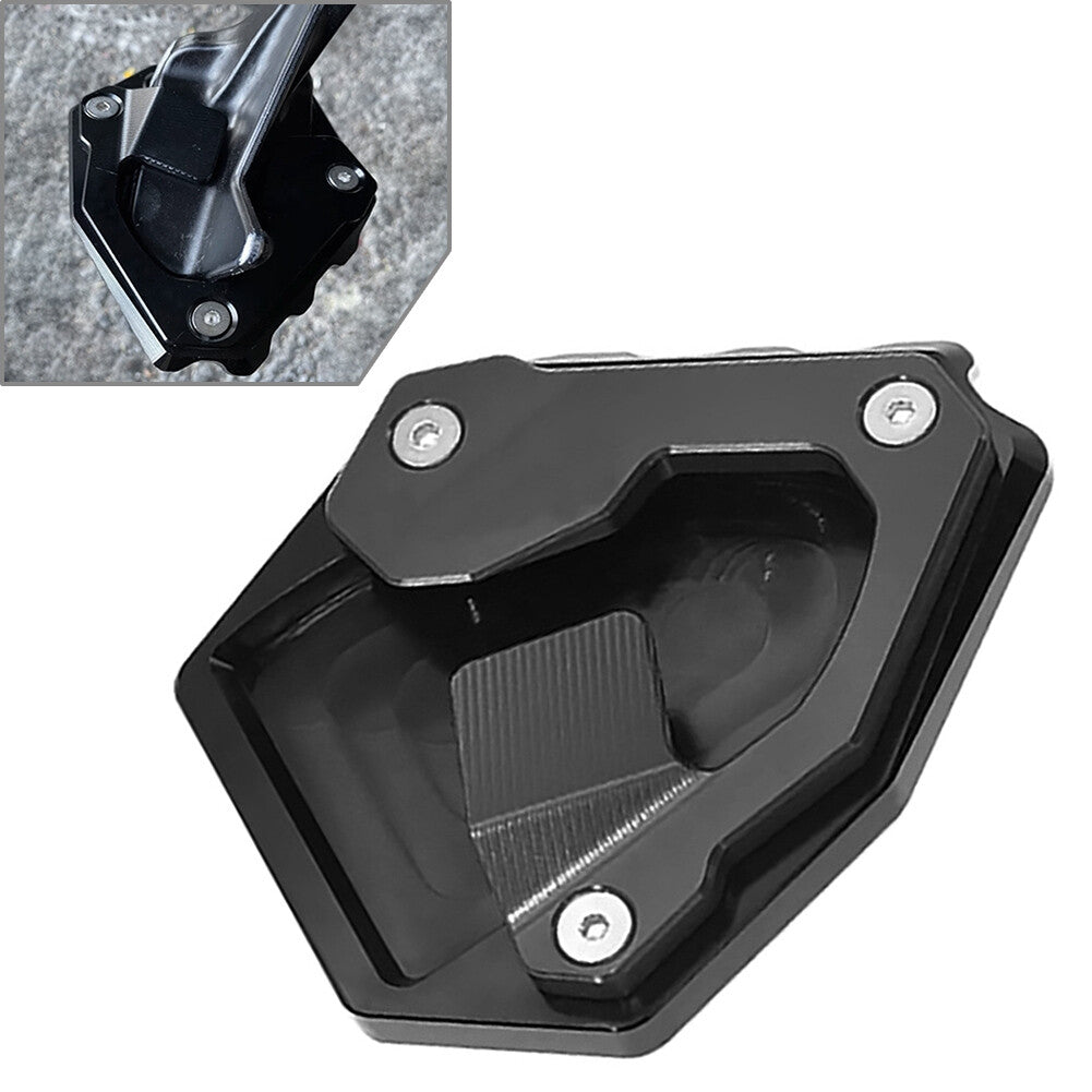Side Stand Enlarge Kickstand Pad Black for Honda NT1100 2021 2022 2023 Q