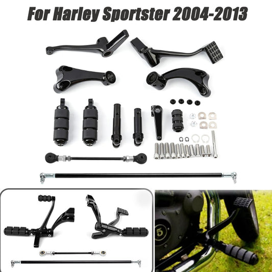 Forward control kit spike connection for Harley Sportster 883 XL 2004-2013- n