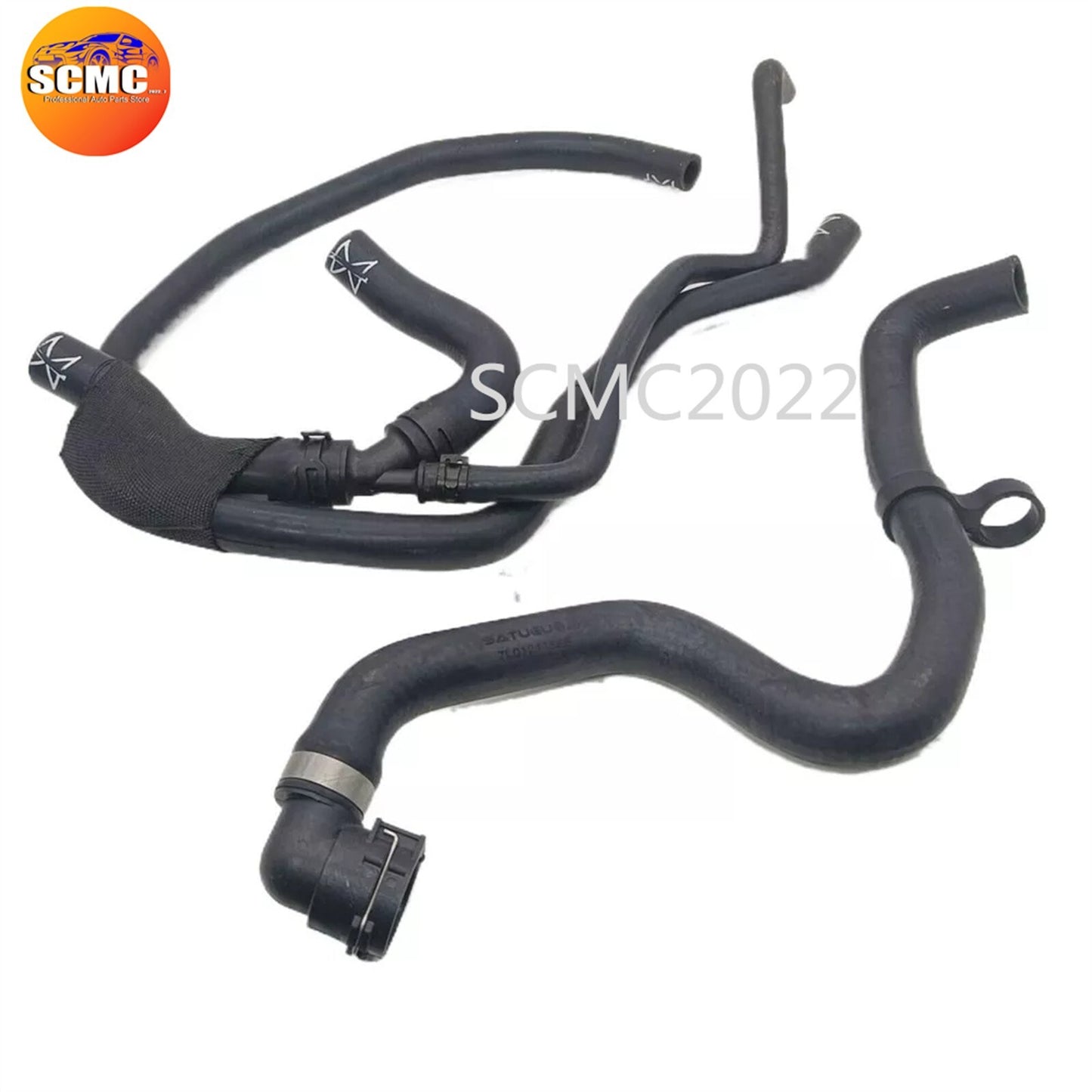 3.6L Coolant / Water Hose SET for AUDI Q7 2007-2015 for VW TOUAREG 7L0121156E BHK