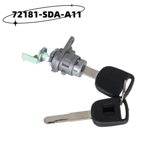 Applicable to Accord left drive door lock cylinder 2 key (model 72181-SDA-A11 2003-2007) - n