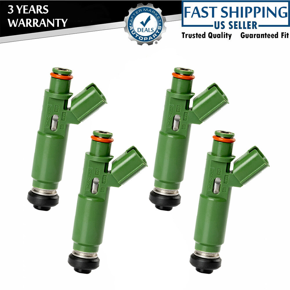 4Pcs New Fuel Injectors for Toyota for Chevy Prizm Matrix for Corolla 1.8L 23250-22040