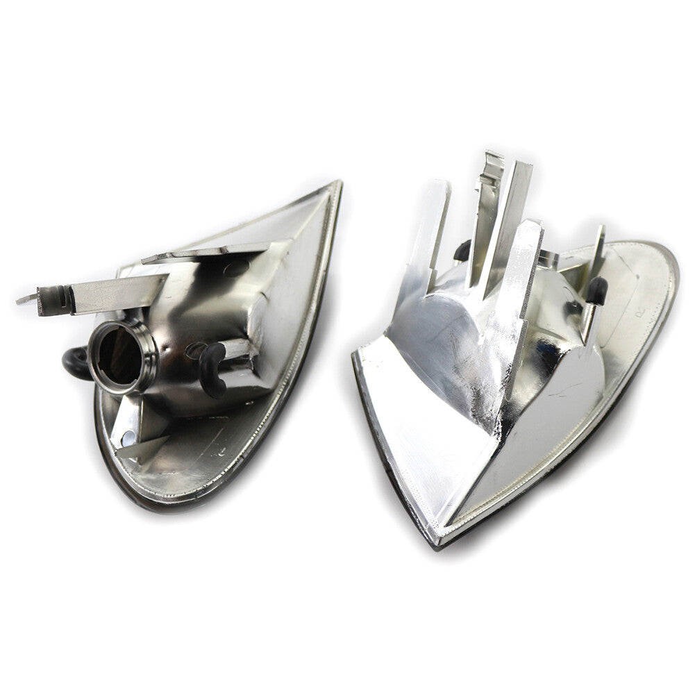 Smoke Turn Signal Corner Light Lamp Left+Right For 99-01 for BMW E46 3-Series Sedan Q